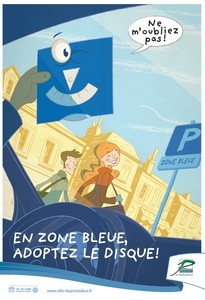 Zone bleue